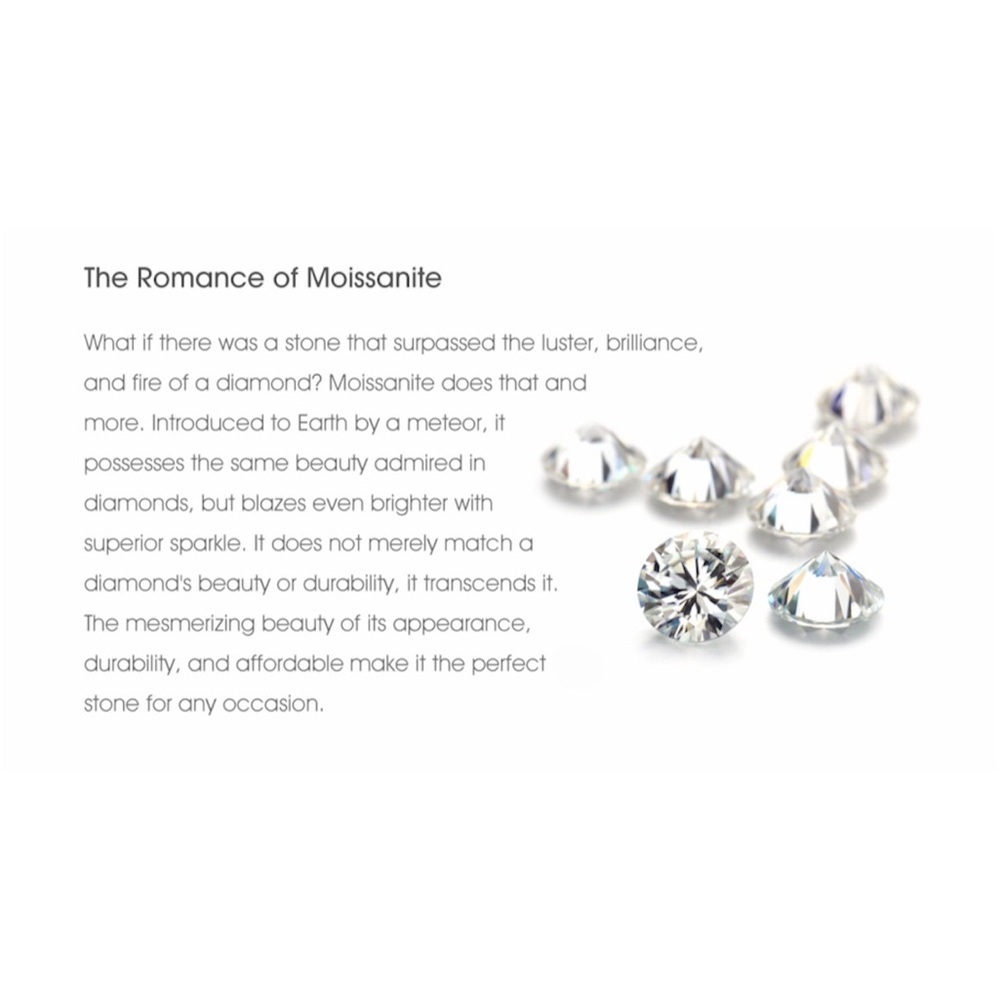 1ct. t.w. Certified 14kt Moissanite Round GP Stud Earrings NEW - Picture 10 of 10